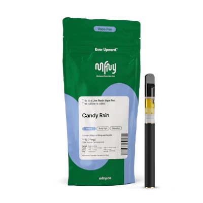 MFNY - .5g Live Resin Disposable - Candy Rain - DISPOSABLES by MFNY at King of Budz