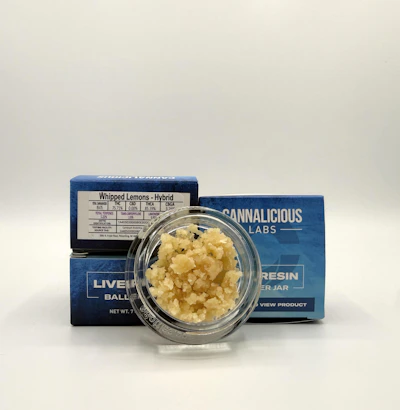 Cannalicious - 7g Live Resin Baller Jar - Whipped Lemons - CONCENTRATES by Cannalicious Labs at King of Budz