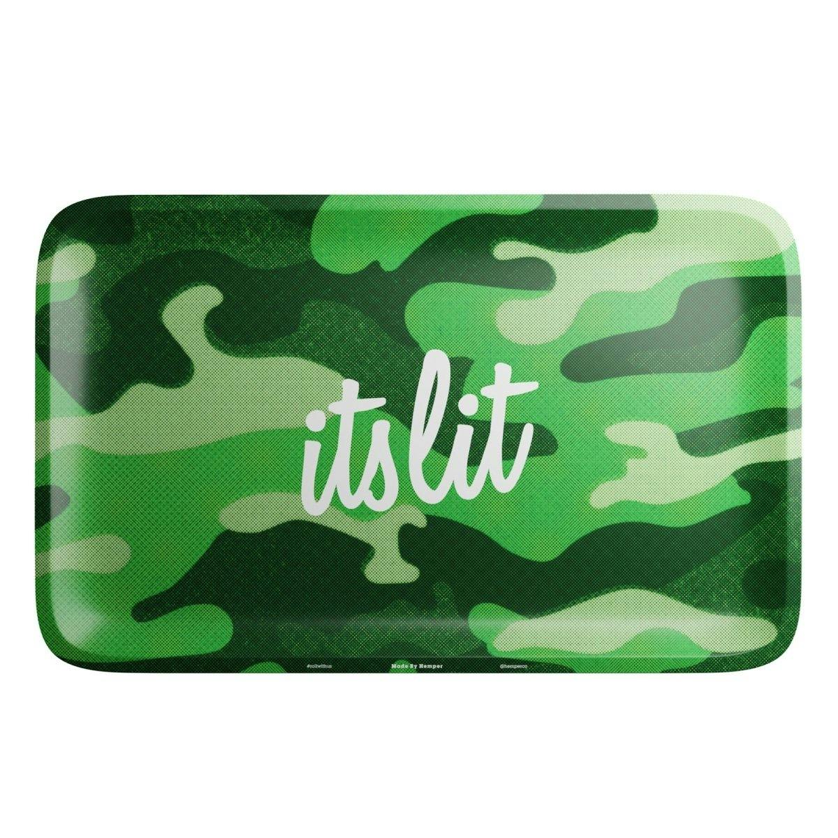 Product Hemper - Its Lit - Rolling Tray - Green