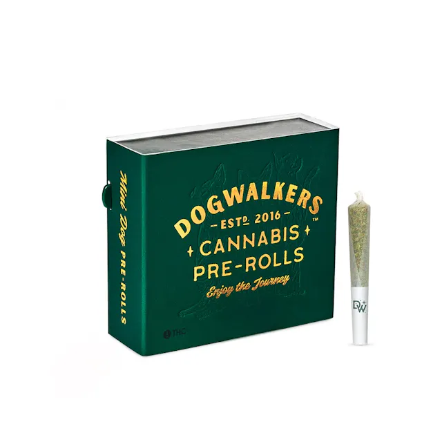 Dogwalkers Pre-Roll Pack Swamp Water Fumez 5pk/1.75g (hybrid, packs)