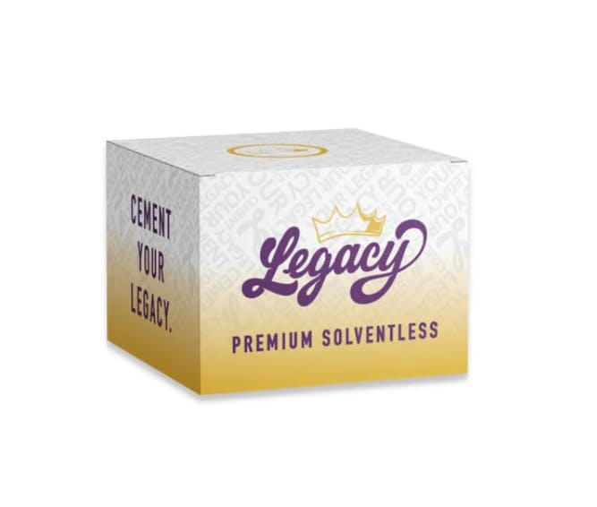 Product Legacy Bubble Hash - Blue Halo 1g