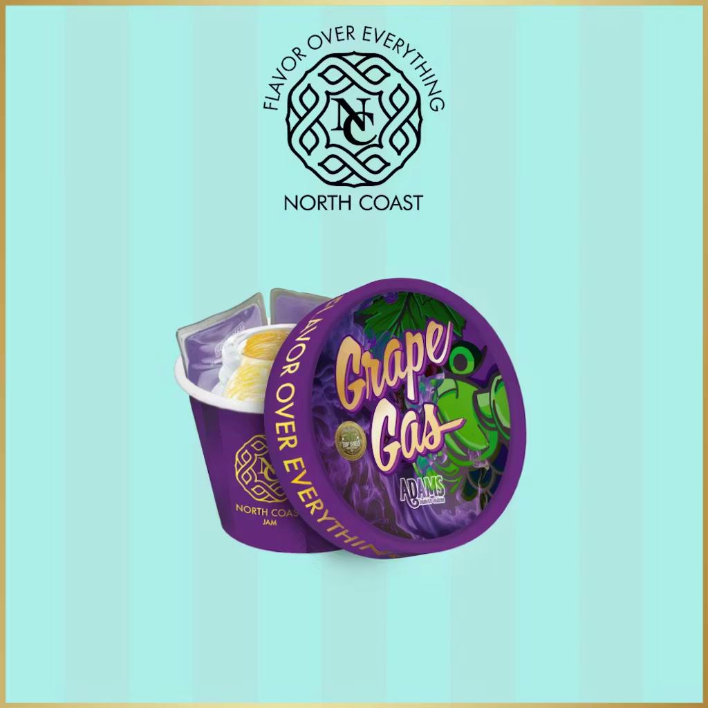 North Coast x Black Label - 1g Hash Rosin Jam Tier 1 - Grape Gas