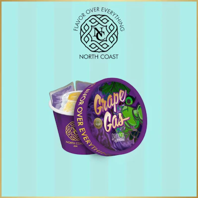 North Coast x Black Label - 1g Hash Rosin Jam Tier 1 - Grape Gas