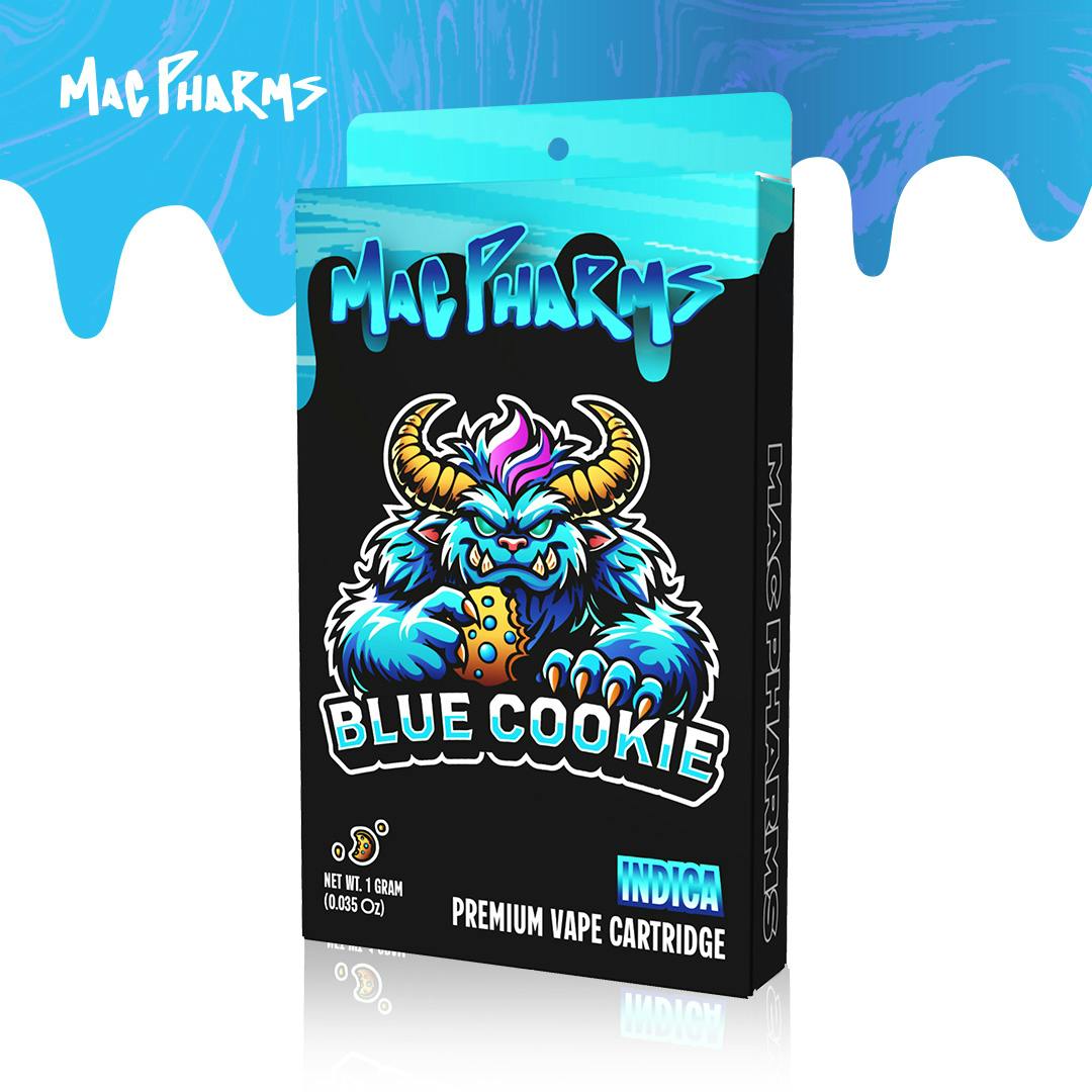 Product: Mac Pharms | Vape Cart - 1g - Blue Cookies