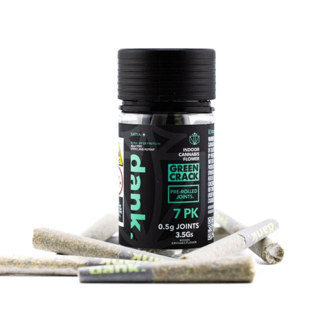 Preroll | Dank | Green Crack | 7ct | 3.5g