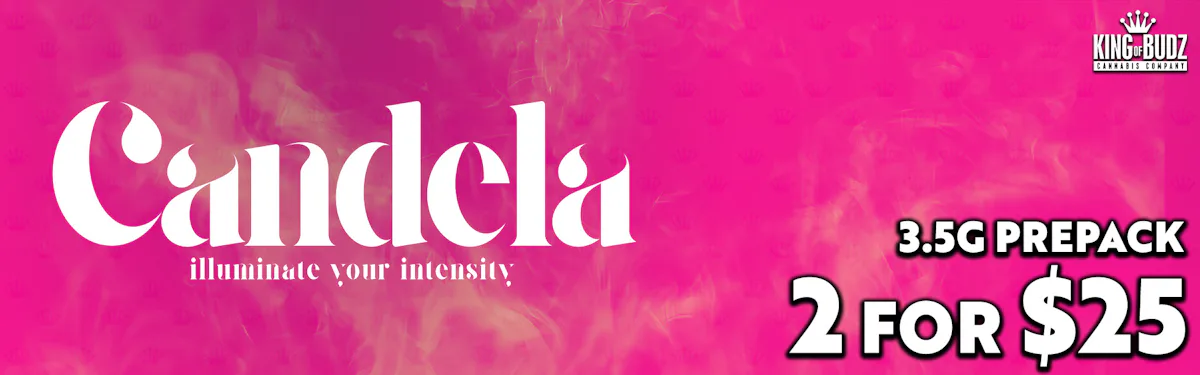 Candela 3.5g Prepack 2/$25