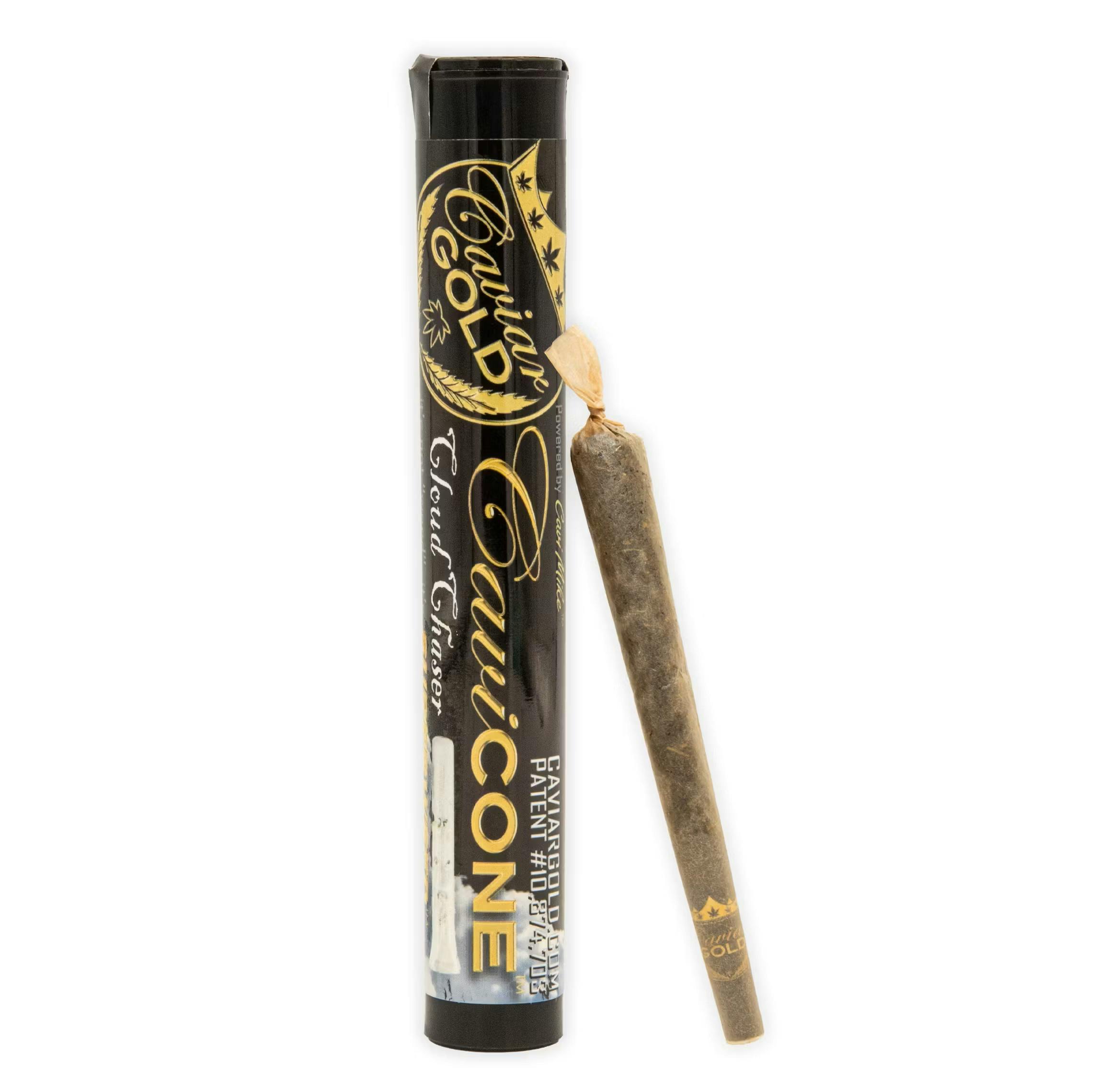 Product: CAVIAR GOLD | CLOUD CHASER | INFUSED PRE-ROLL | 1.3G | INDICA/HYBRID