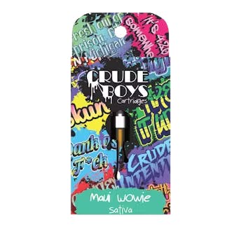 Product: Crude Boys | Maui Wowie | Vape Cart Sativa