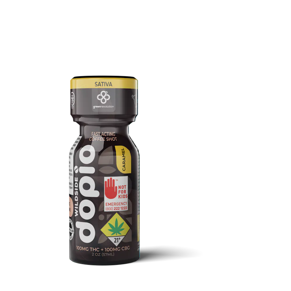 Product Green Revolution - Dopio - Caramel 100mg Shot