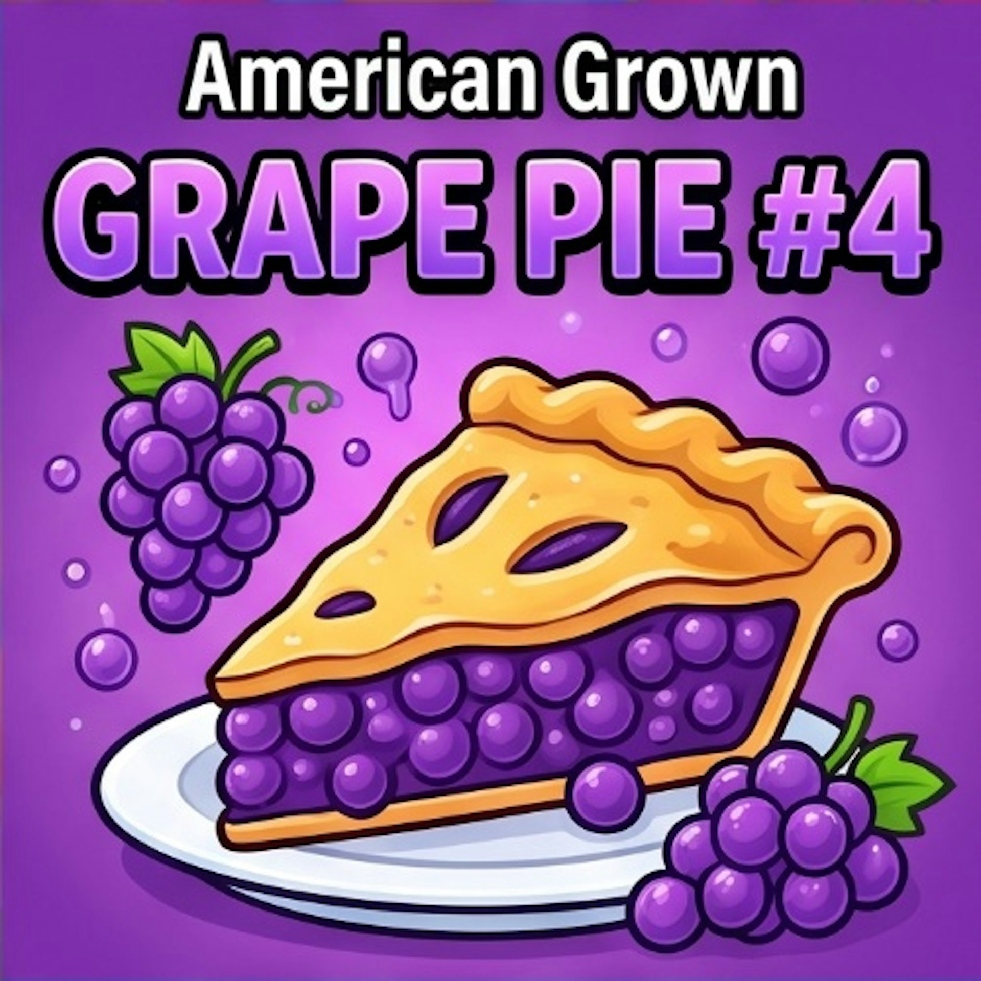 American Grown - Grape Pie #4 - Buds