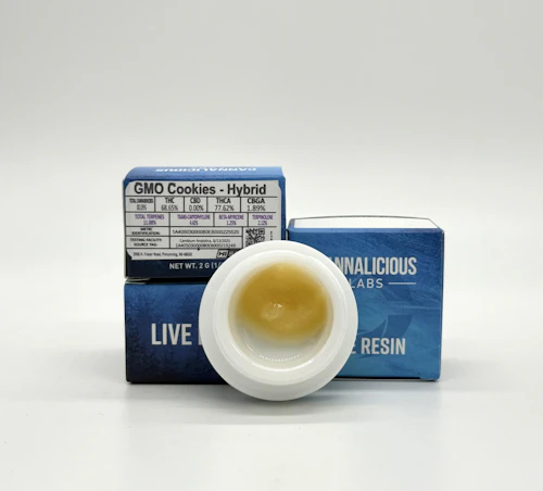 Cannalicious - 2g Live Resin - GMO Cookies