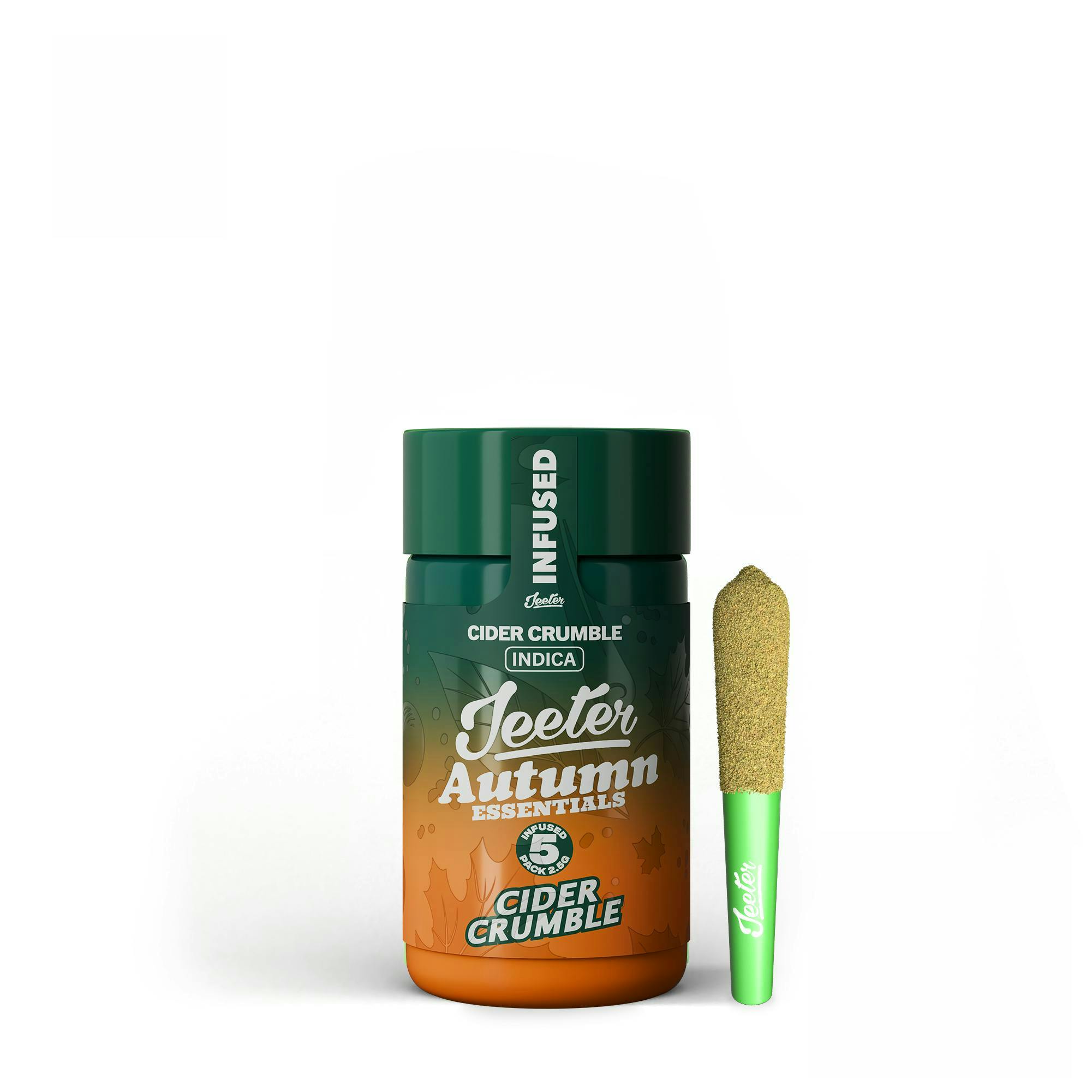 BABY JEETER QUAD CIDER CRUMBLE 5PK x 2.5G INDICA by Jeeter – Pre-Rolls at Gatsby Cannabis