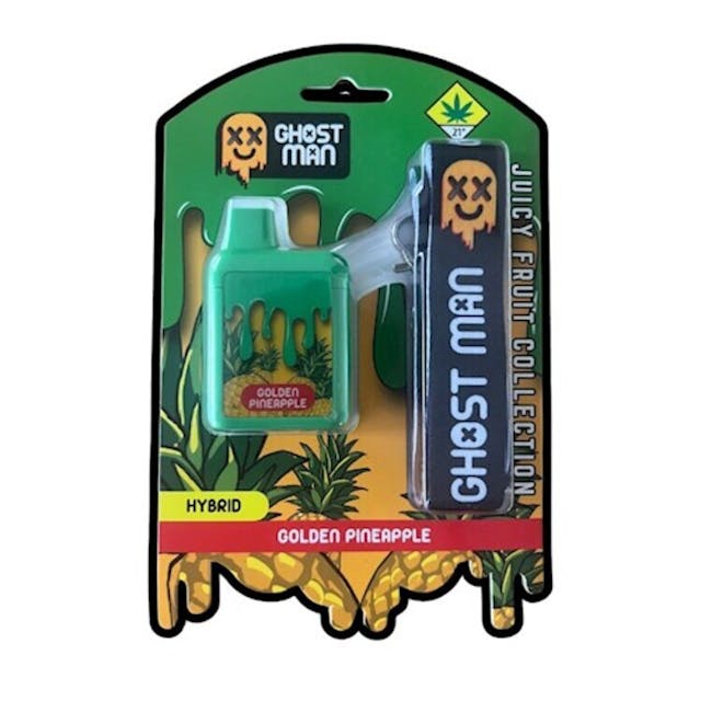 Disposable vaporizers contain concentrated cannabis oil that is heated by an attached battery and inhaled. These products come charged and ready to go, and are not designed to be reused, refilled, or recharged. These products are often very potent and are designed to be consumed in 2-3 second puffs.