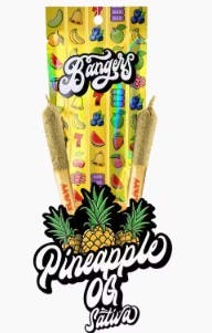 Bangers - Infused Preroll 2pk - Pineapple OG (S) (0.6g)