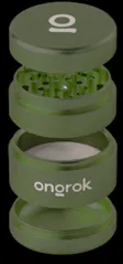 Piece EZ Open Grinder Green 55mm