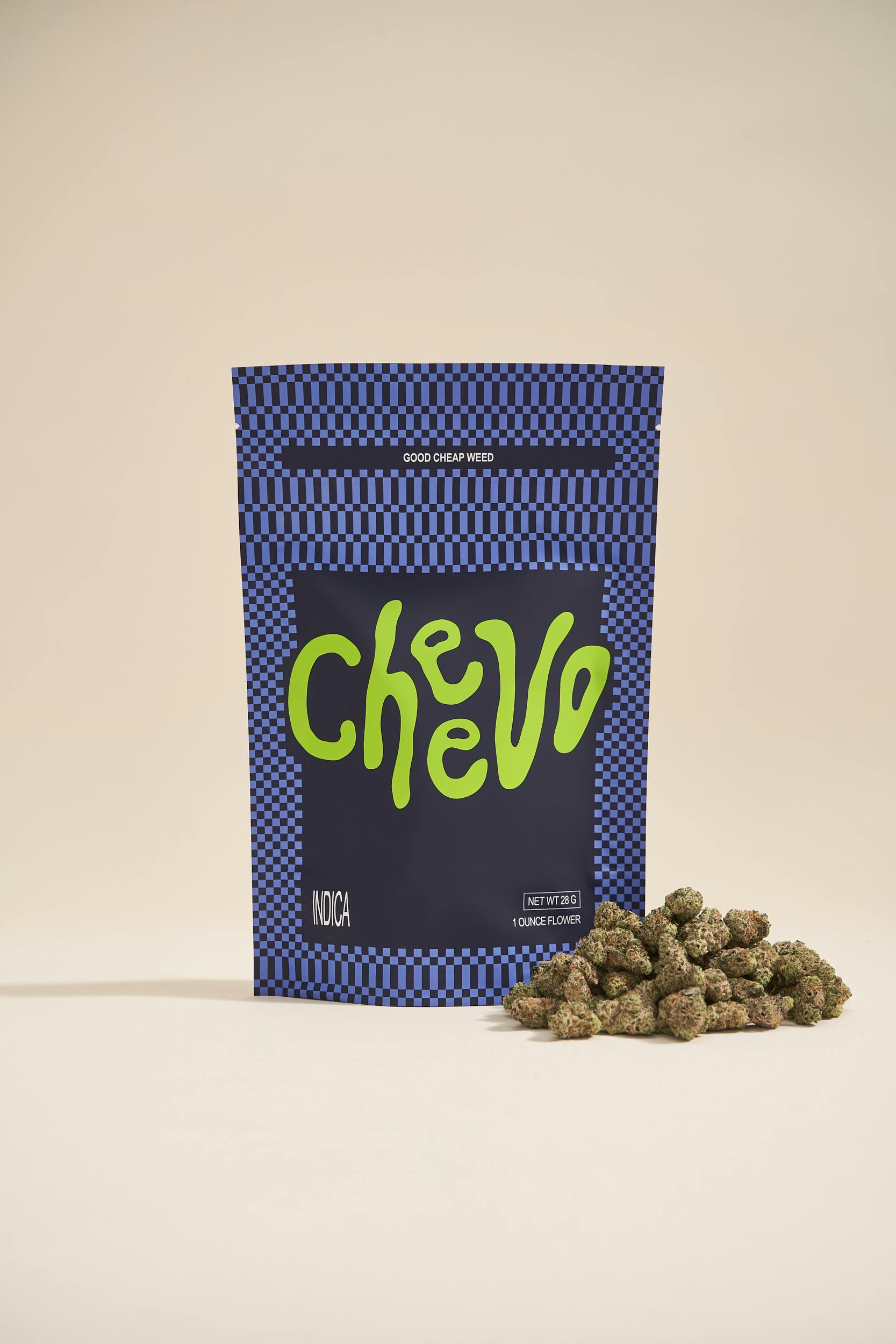 Cheevo | 28g Whole Flower | Platinum Cake Mintz