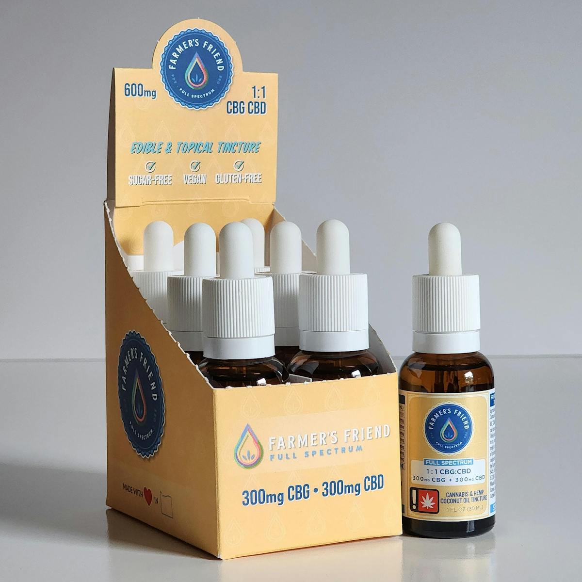 Photo of 1:1 CBG:CBD Tincture (Farmer’s Friend)