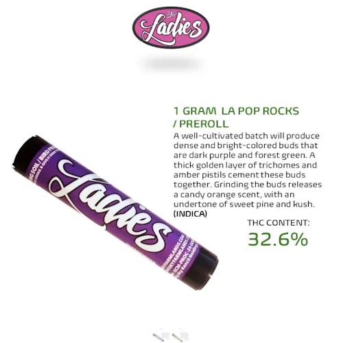 L.A. Pop Rocks | Pre-Roll | 1g-1