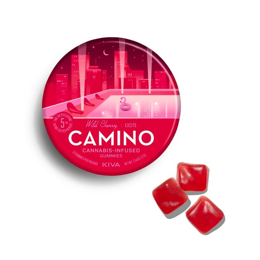 Product Wild Cherry Excite Camino Gummies | 20-Pack