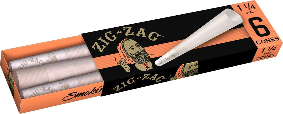 Photo of Zig Zag Ultra Thin 1 1/4 Cones