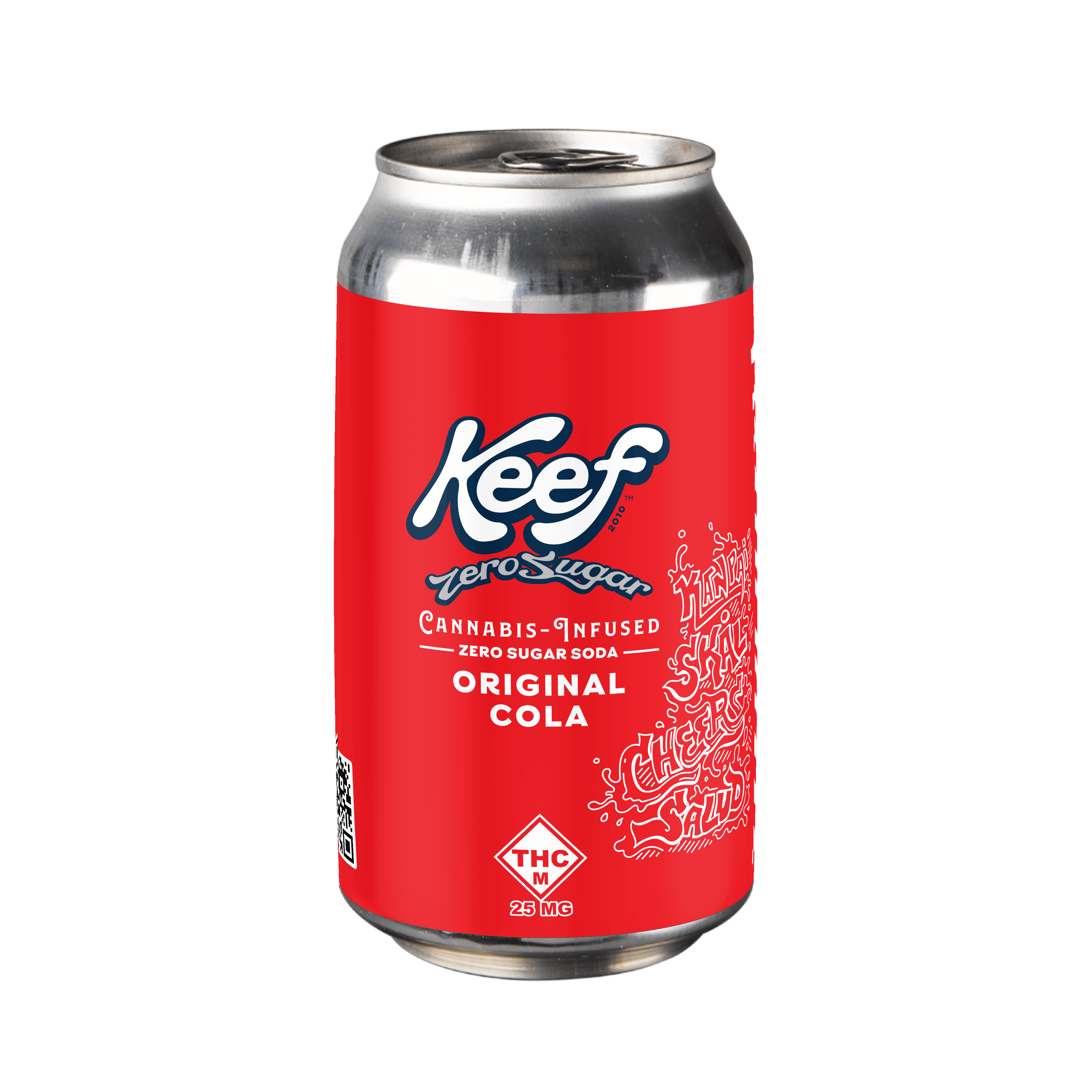 Keef Classic Soda Zero Sugar Original Cola | 25mg | Proper