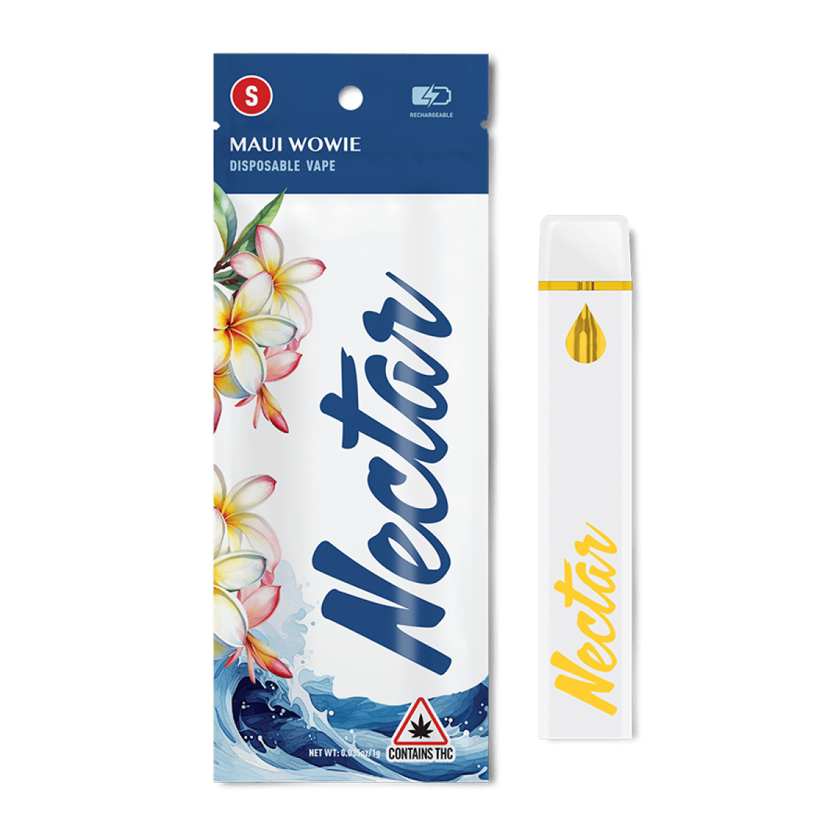nectar medical vapes Shop Nectar Maui Wowie - Disposable AIO 1g