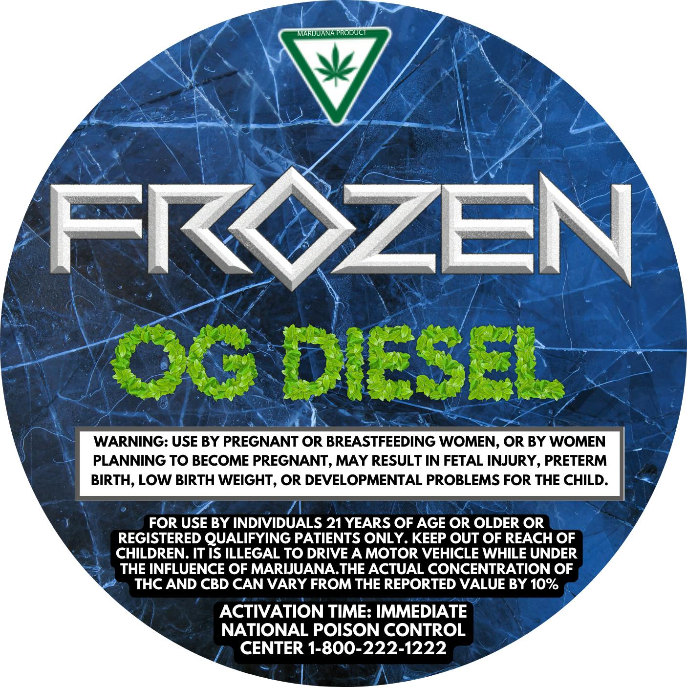 Product: Frozen | Live resin - - OG Diesel