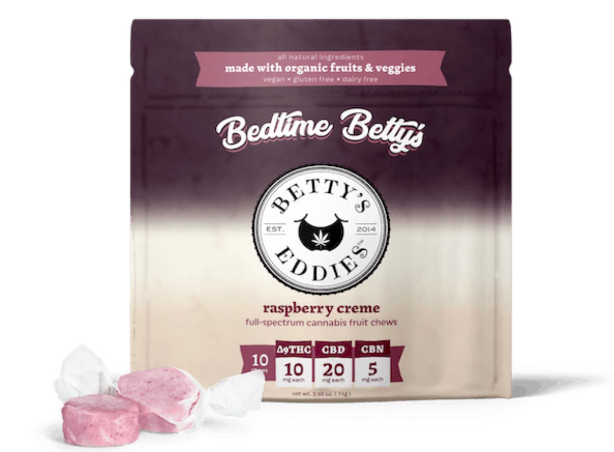 Raspberry Creme 2:4:1 10mg (10ct) - Bettys Eddies Bedtime Bettys