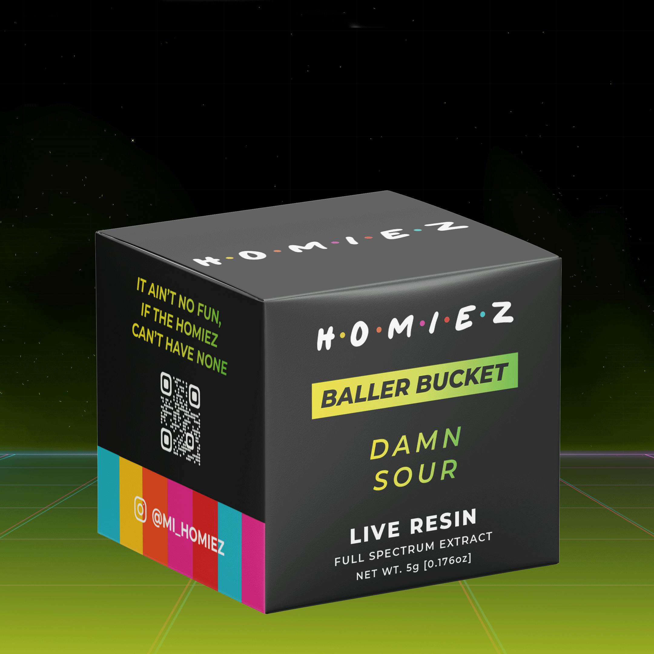 Homiez - 5g Baller Bucket - Damn Sour