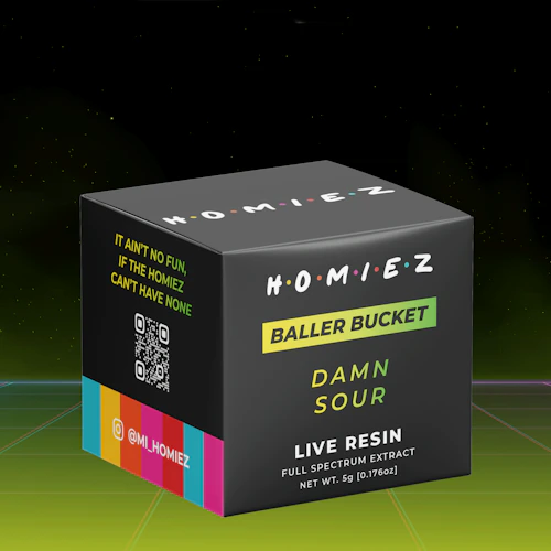 Homiez - 5g Baller Bucket - Damn Sour