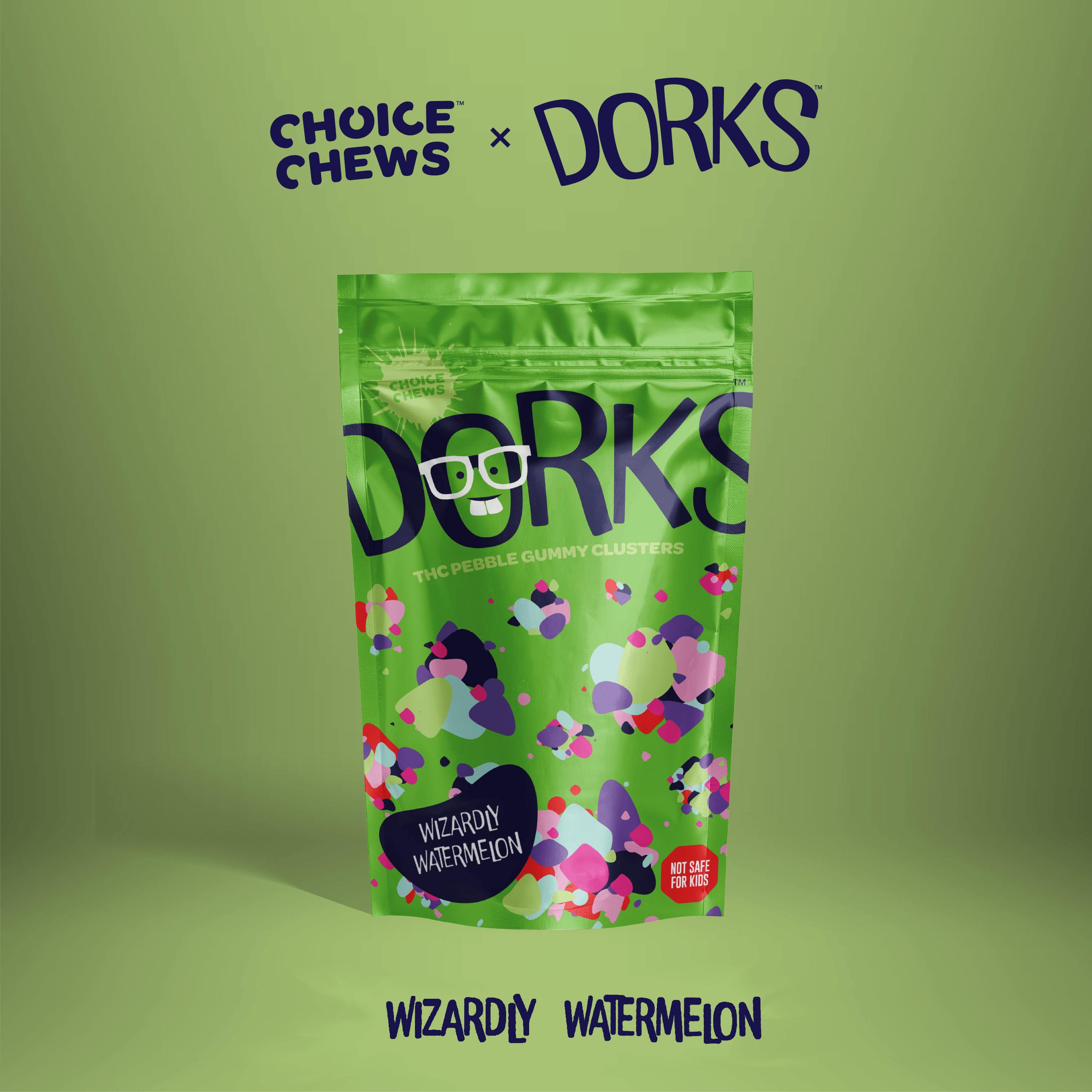 Product: Dorks | Gummy Clusters - 200mg - Wizardly Watermlon (Indica)