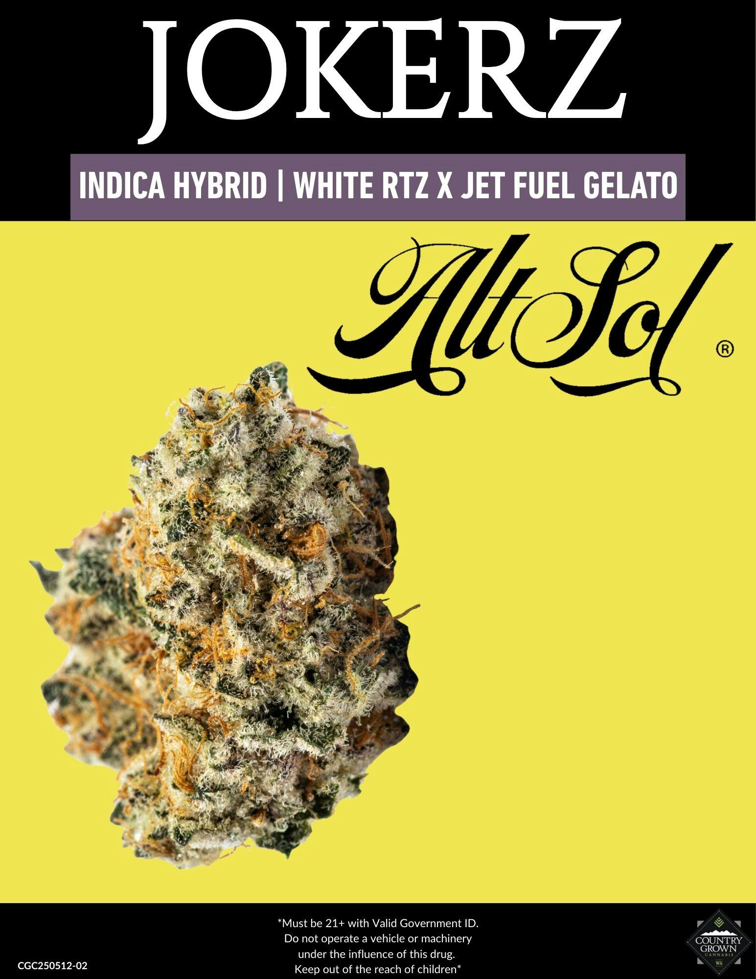 AltSol Jokerz - Country Grown Cannabis