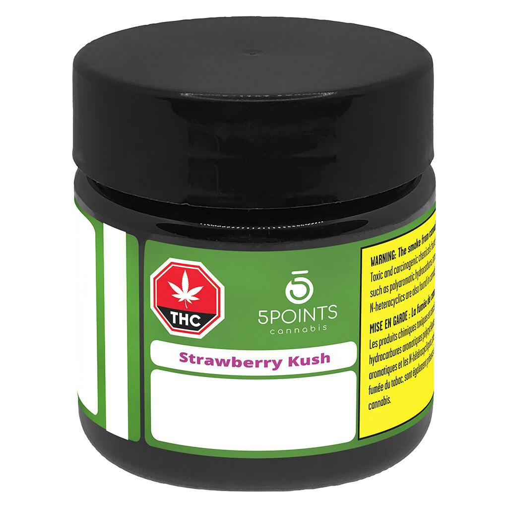 5 points - strawberry kush