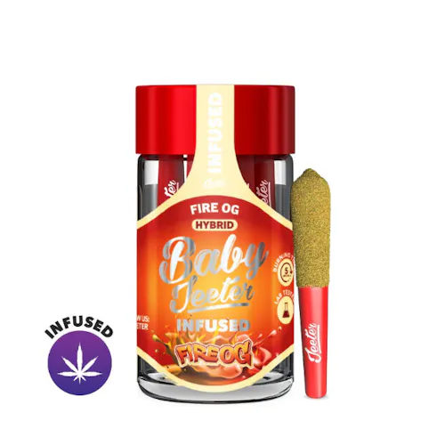 Baby Jeeter Fire Og Infused (5pk)-1