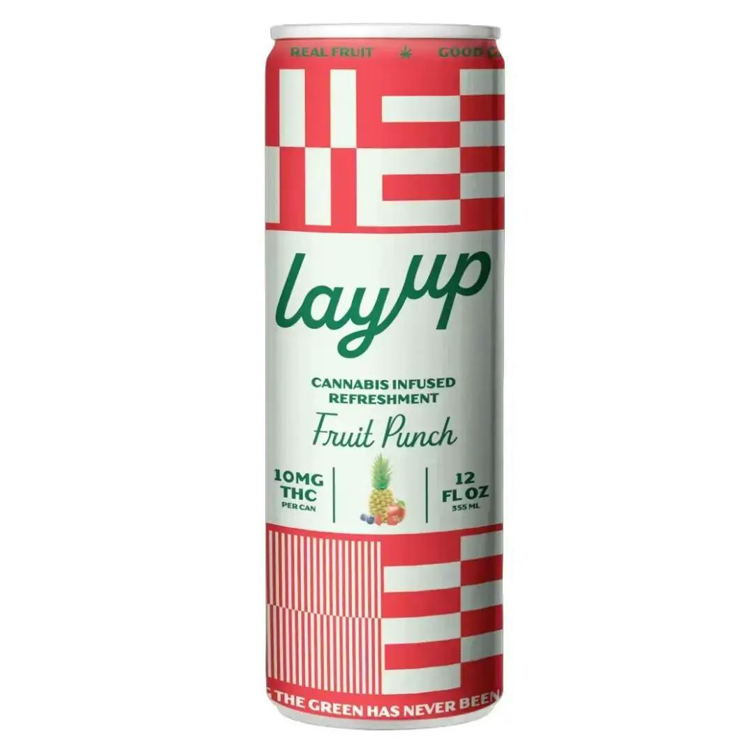 LayUp | Fruit Punch 12oz Single Can | 10mg