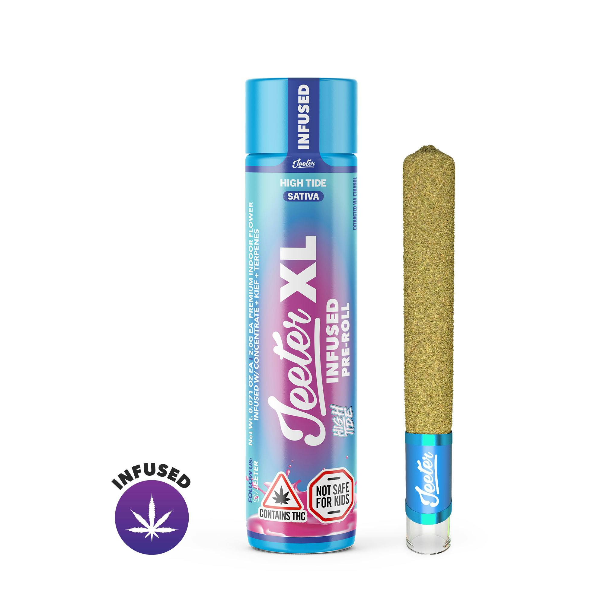 Photo of High Tide Jeeter XL Infused Pre-Roll | 2g