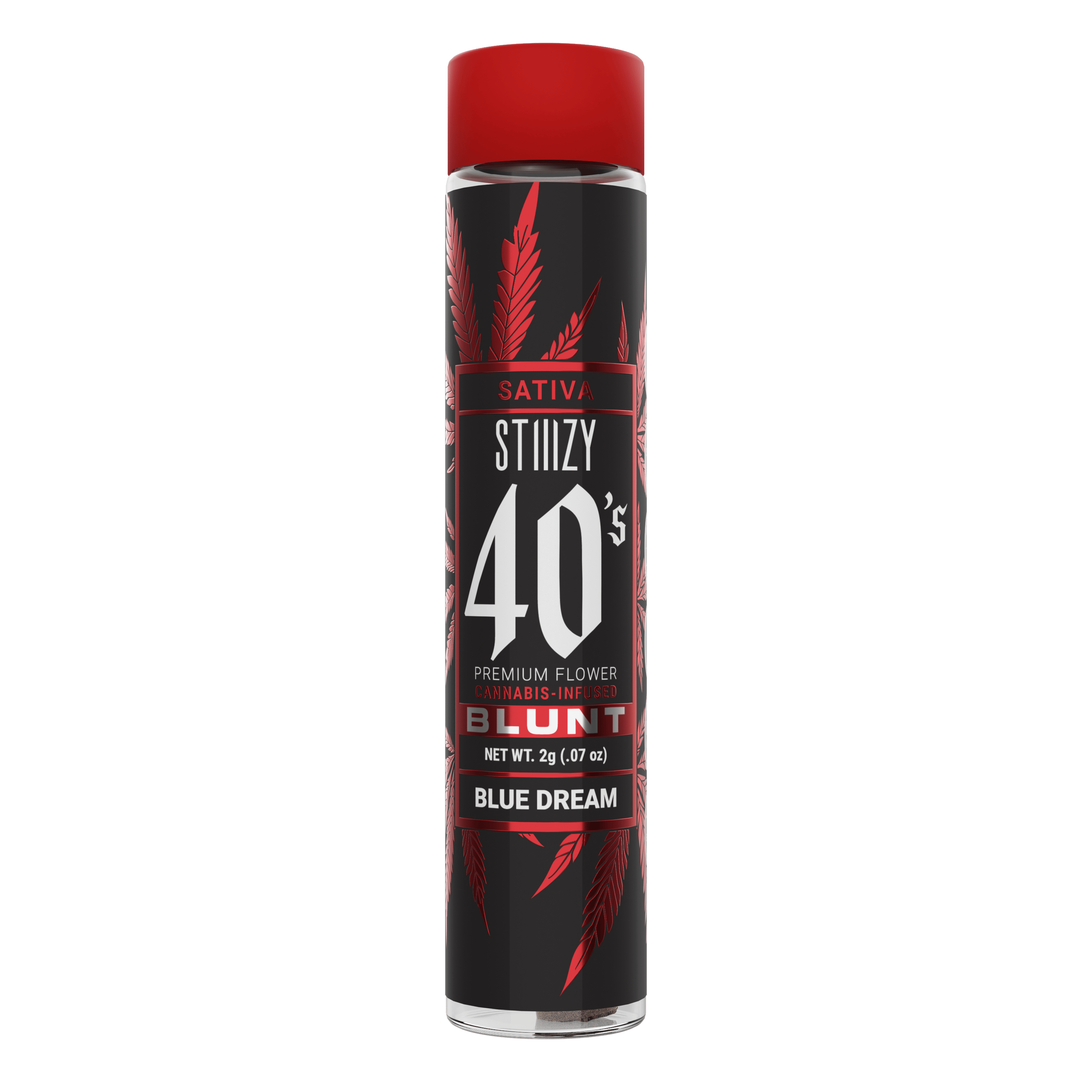 Stiiizy 40s 1g Infused Pre-Roll - Strawberry Cough