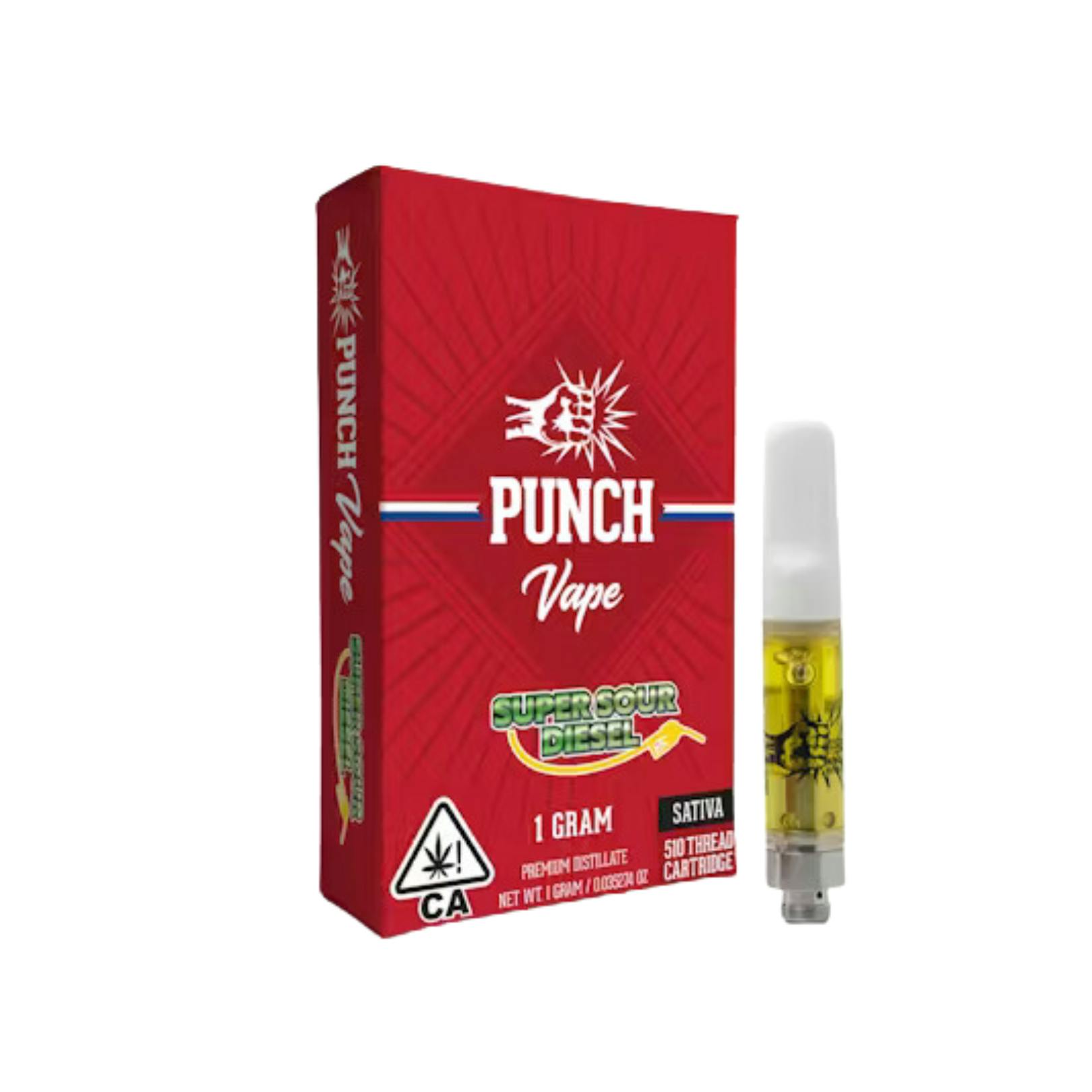 SUPER SOUR DIESEL DISTILLATE CARTRIDGE