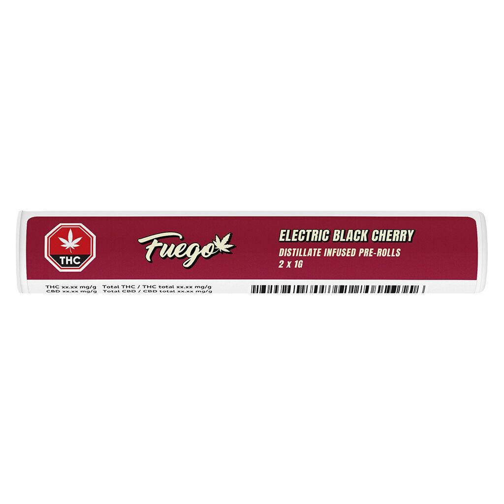 Electric black cherry distillate infused prjs - 2x1g
