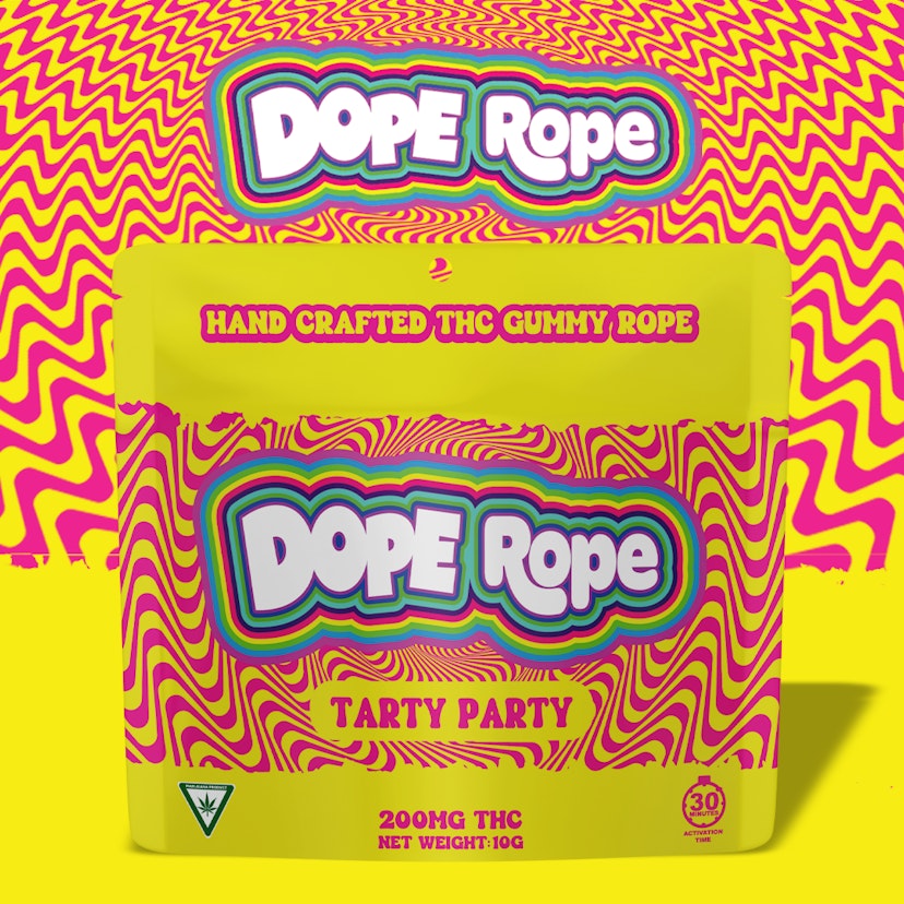 Dope Rope | 200mg Single Gummie | Tarty Party