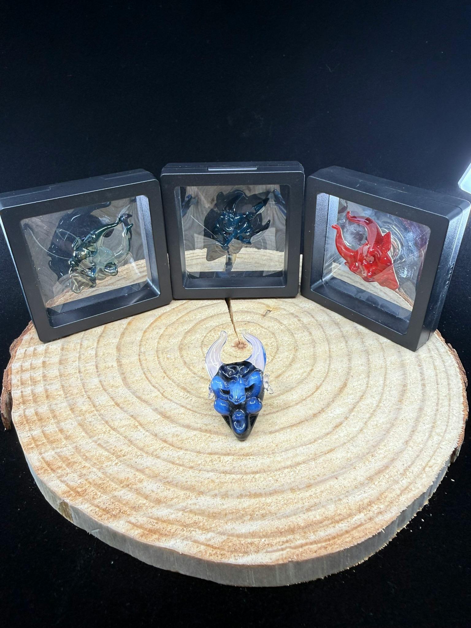 Product Red Snapper | Glass Pendants | Cufflinks