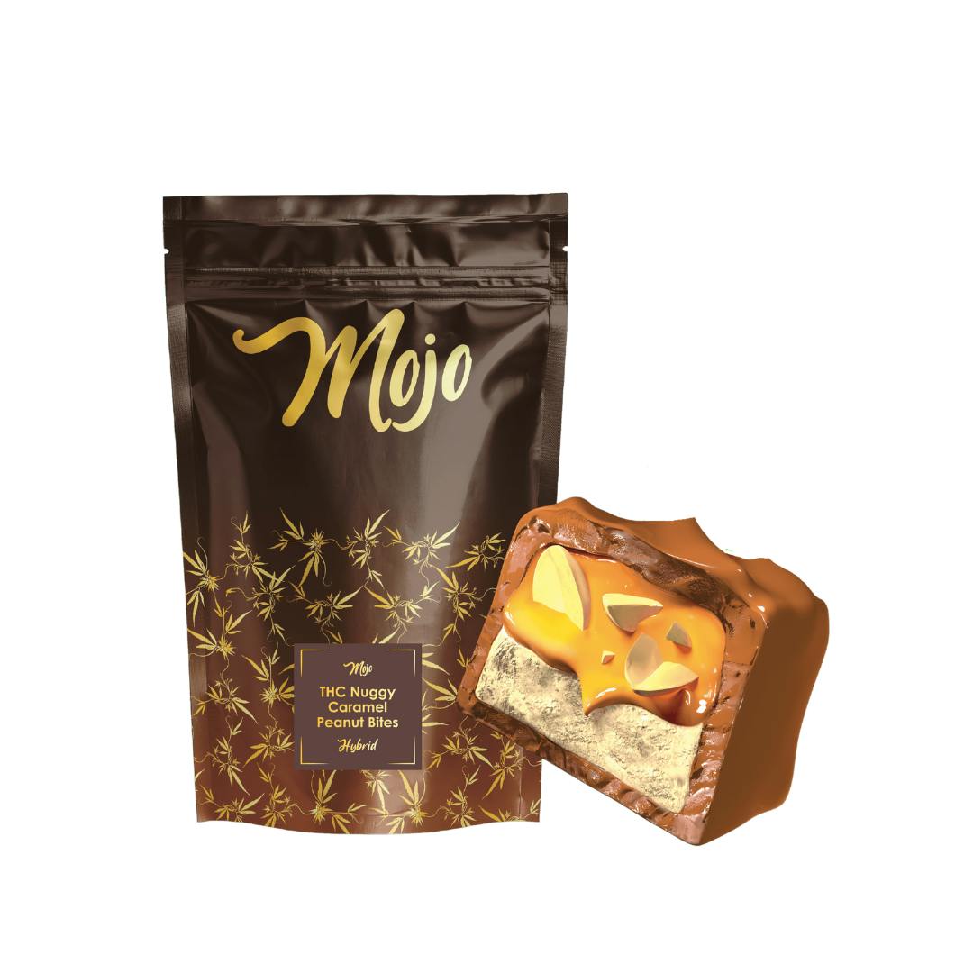 Mojo Caramel Filled Milk Chocolate Bites 10x20mg | 200mg | LIV