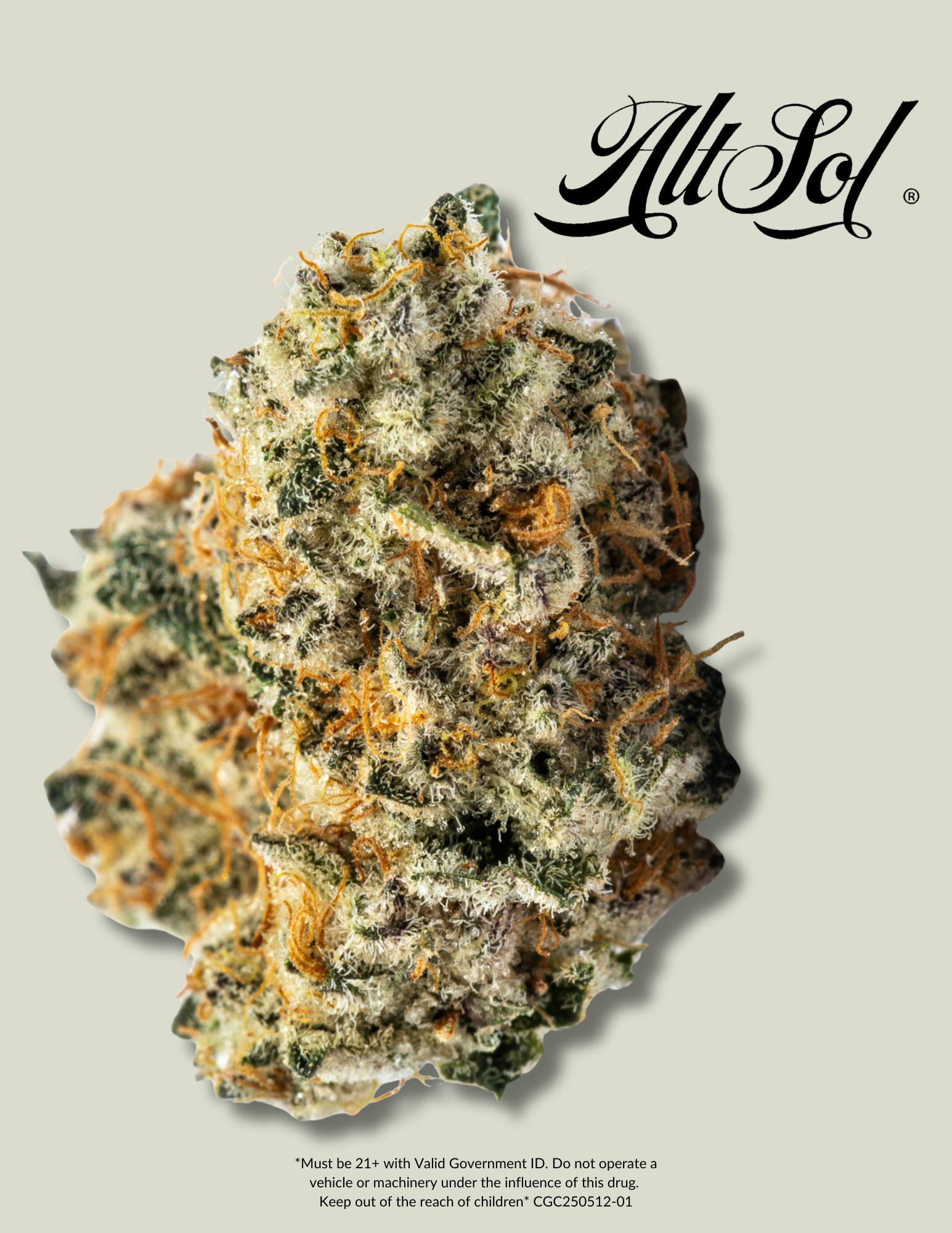 Buy 2 Alt Sol 3.5g flower for $65 - Country Grown Cannabis