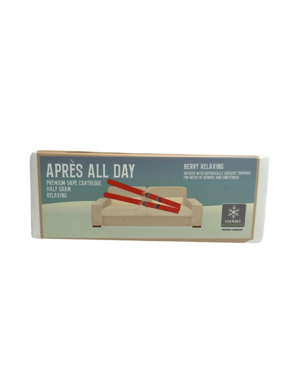 Image of Apres All Day | 0.5g Distillate Cartridge