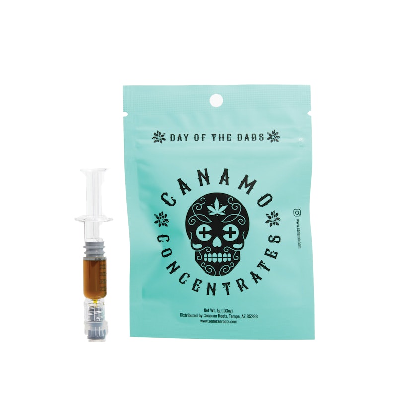 Canamo Concentrates Refined Hash Oil : Sticky Squeeze