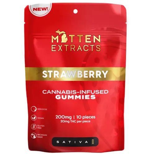 Strawberry Fruit Chews | 200MG-1