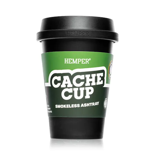 Hemper – Cache Travel Ashtray | Black-1