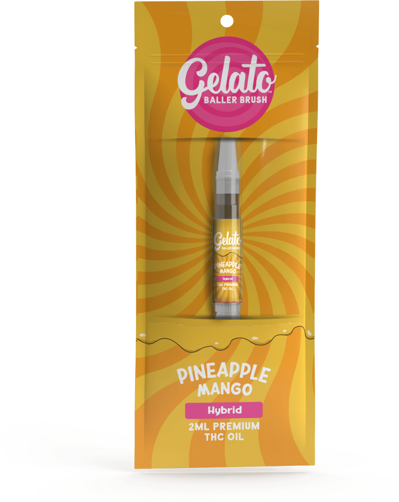 Gelato - 2g Baller Brush - Pineapple Mango