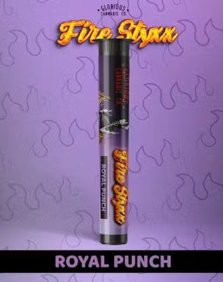 Fire Styxx - Infused Pre-roll 1g - Royal Punch | Timber Cannabis Co