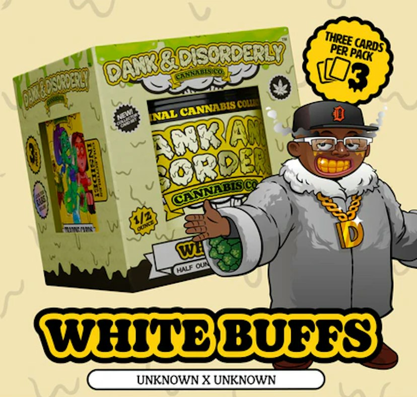 Dank and Disorderly Prepack Jar | White Buffs